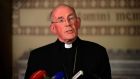 Catholic Primate of All Ireland, Cardinal Sean Brady, has confirmed that he offered his resignation to Pope Francis last month. Photograph: Eric Luke / The Irish Times
