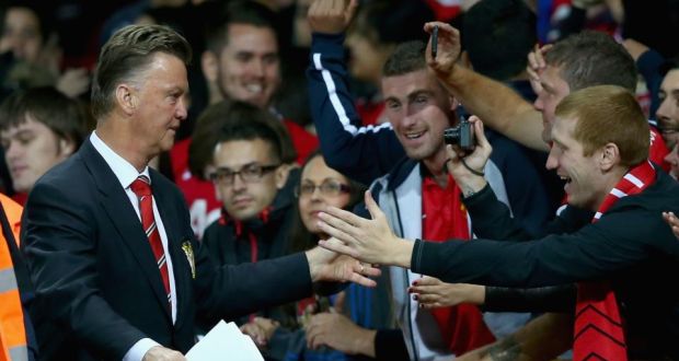 Manchester United manager Louis Van Gaal’s tenure will officialy start against Swansea at Old Trafford on Saturday.  Photograph:   Clive Brunskill/Getty Images