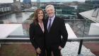Pat Kenny with Alison Comyn at UTV Ireland’s photocall in Dublin last week. Photograph: Gareth Chaney Collins