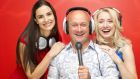 Guest DJs Alison Canavan, Alan Shortt and Theresa Lowe of Upbeat On Air, which will be broadcast live from St Patrick hospital, Dublin, from October 6th to 10th. Photograph: Marc O’Sullivan