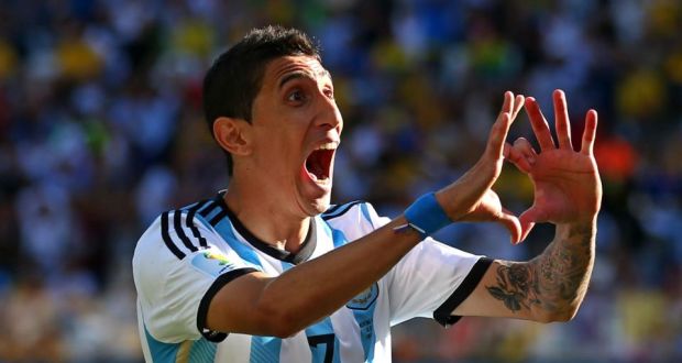   Angel di Maria of Argentina has joined Manchester United from Real Madrid in a  deal worth €75m.  Photograph: Julian Finney/Getty Images