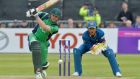 William Porterfield batting for Ireland against Sri Lanka recently: RSA is due to end its more than seven-year sponsorship of cricket in Ireland in December. Photograph: ©INPHO/Presseye/Rowland White