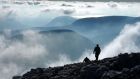 Above the clouds near  the summit of Carrauntoohil, MacGillicuddy’s Reeks, Co Kerry. Photograph: Mick Crowley/The Irish Times