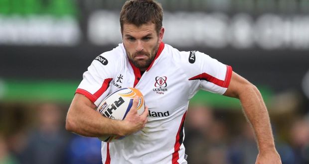 Jared Payne returns from injury for Ulster’s Guinness Pro12 clash against Edinburgh at Ravenhill on Friday night.  Photograph: Dan Sheridan/Inpho 