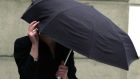 A weather warning for between 25mm and 40mm of rain is in effect. Photograph: Cyril Byrne/The Irish Times