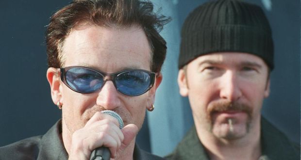 Bono has said Ireland’s contentious ‘double Irish’ tax regime has brought Ireland “the only prosperity we’ve known”. Photograph: Alan Betson/The Irish Times
