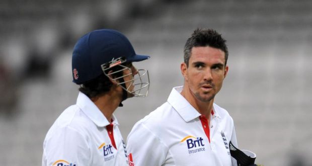 Steve Harmison believes Ashley Giles missed out on the England coach’s job because of his relationship with Kevin Pietersen (right).  Photograph: Anthony Devlin/PA Wire