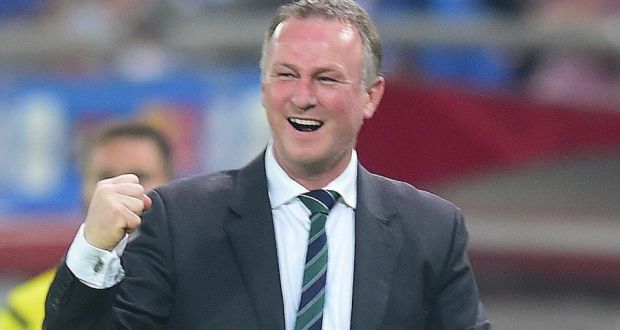 F Northern Ireland manager Michael O’Neill admits the expansion of the European Championship has played a part in rejuvenating his in-form side.  Photograph: Adam Davy/PA Wire.