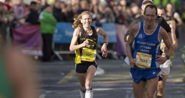 Maria McCambridge on her way to winning the Dublin Marathon last year. “I do feel very competitive again. The confidence is back.” Photograph: Morgan Treacy/Inpho