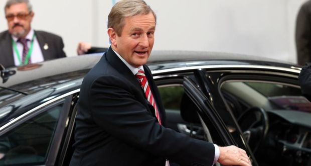 Taoiseach Enda Kenny has said it would  take a four-point rise in the top rate of income tax to cover the loss of revenues if water charges were scrapped. Photograph: Getty 