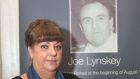  A photograph of Maria Lynskey who is the  niece of Joe Lynskey, one of  the IRA’s “Disappeared” victims. A search for his remains has started in Co Meath.  Photograph: Kevin Cooper Photoline/PA Wire.