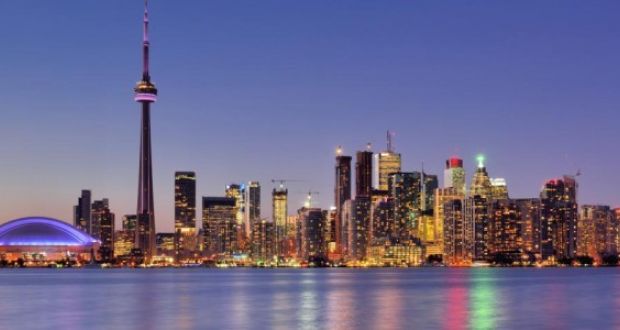 Toronto is the destination of choice for most recent Irish emigrants, but competition for jobs there is fierce. Photograph: Getty Images