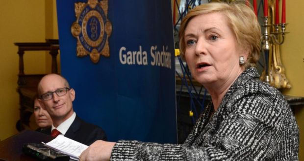  Minister for Justice and Equality Frances Fitzgerald:  acknowledged the report had raised serious concerns and represented a “challenging” interrogation of how the Garda investigates crime.Photograph: Cyril Byrne 