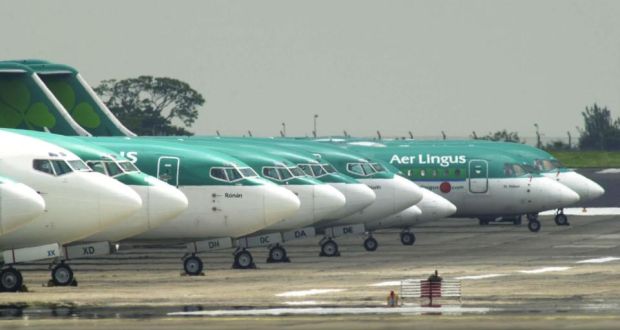 Aer Lingus has pledged to contribute €191 million to seeding the new superannuation scheme while the DAA has committed to paying €72 million. Photograph: Frank Miller 