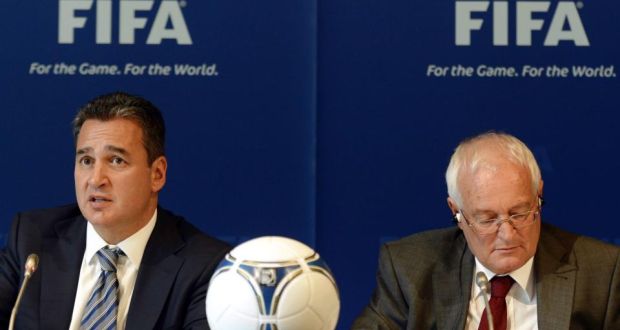 Phaedra Almajid believes the anonymity promised to her when giving evidence to Michael Garcia’s (left) enquiry into the 2018 and 2022 World Cup bids was deliberately breached in a summary of Garcia’s report published by FIFA ethics committee judge Hans-Joachim Eckert (right)