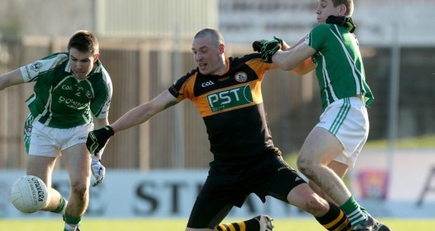 Kieran Donaghy in action for Austin Stacks against Ballincollig in the Munster Club Senior Football Championship semi-final. Photograph: Ryan Byrne