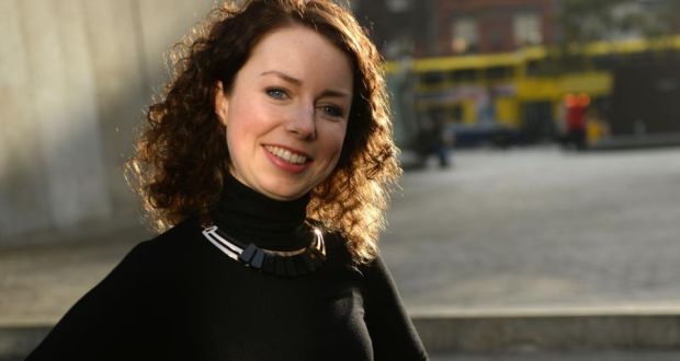“I hope that soon I’m going to get back to the world of ‘normal’ dating.” Aoife Kavanagh, from Greystones, in Temple Bar, Dublin. Photograph: Dara Mac Dónaill 