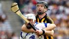 Kilkenny’s JJ Delaney was one of the greatest defenders in the history of the game. Here he keeps a close hold on Waterford’s Stephen Molumphy. Photography: James Crombie/Inpho