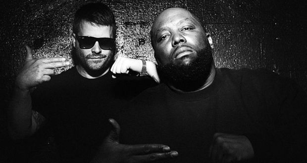 “I’ve always seen rappers as liberators.” Killer Mike (right) with collaborator MC El-P.