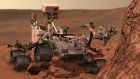 Evidence of life on Mars may have been detected by Nasa’s robot ‘Curiosity’. Photograph: Nasa/JPL-Caltech/PA