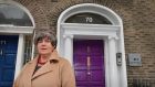 Ellen O’Malley-Dunlop, CEO of the Rape Crisis Centre, outside 70 Leeson Street Lower, the centre’s home for 28 years. Photograph: Alan Betson/The Irish Times