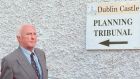 George Redmond outside the planning tribunal in Dublin Castle in 1999.