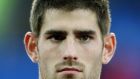 Ched Evans proposed move to Oldham Athletic has fallen through following threats from sponsors and threats made to family members of club employees. (Photograph: Martin Rickett/PA Wire)
