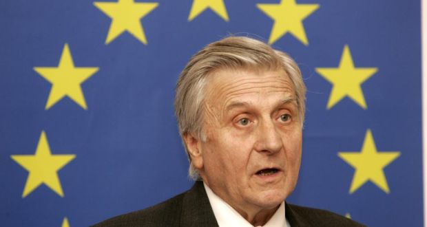 Jean-Claude Trichet: warned ex-taoiseach Brian Cowen of the consequences of the blanket bank guarantee in a previously unseen 2008 letter released under Freedom of Information. Photograph: Dara Mac Dónaill/The Irish Times