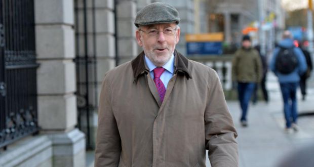 Patrick Honohan, governor of the Central Bank, arriving at the Dáil for the Oireachtas banking inquiry. Photograph: Alan Betson