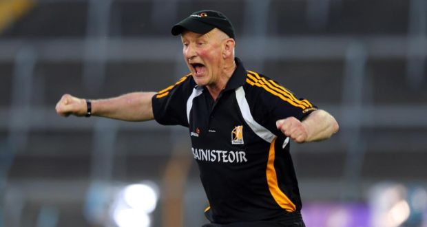 Brian Cody addressed the troops at Joan Burton’s think-tank in Portlaoise. Photograph: INPHO/Lorraine O’Sullivan