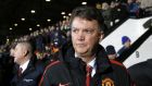 Manchester United  manager Louis van Gaal: “We have a lot of attractive players but we have to score more goals.” Photograph: Adrian Dennis/AFP/Getty Images