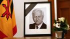  Richard von Weizsäcker, the former German president and one of the most prominent German politicians of his generation, has died  at the age of 94. Photograph: Adam Berry/Getty Images