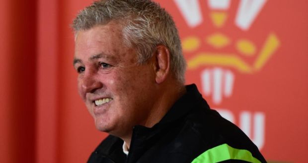 Wales head coach Warren Gatland raises a smile whilst facing the media at the Wales RBS Six Nations Squad Announcement. Photograph: Stu Forster/Getty Images)