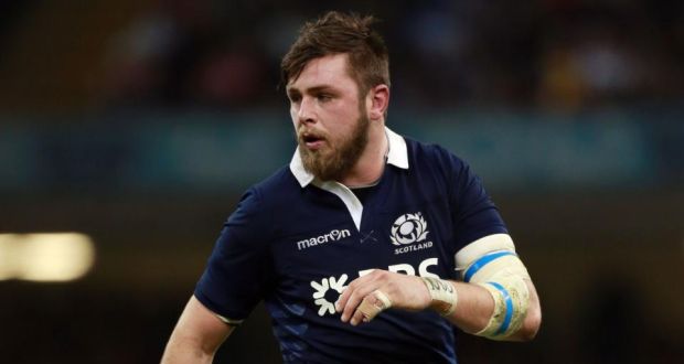  Glasgow and Scotland flanker  Ryan Wilson has been suspended for three months without pay after being convicted of assault, the Scottish Rugby Union has announced.  Photograph: David Davies/PA 