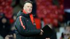 Manchester United manager Louis van Gaal: has described his approach as being to retrain players to think rather than act on instinct.  Photo: Martin Rickett/PA 