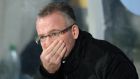 Aston Villa have sacked   manager Paul Lambert. Photograph: Oli scarff /  AFP/  Getty Images