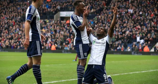 Brown Ideye’s West Brom turnaround continued as the Baggies routed West Ham 4-0 at the Hawthorns. (Photograph:  Nick Potts/PA Wire) 