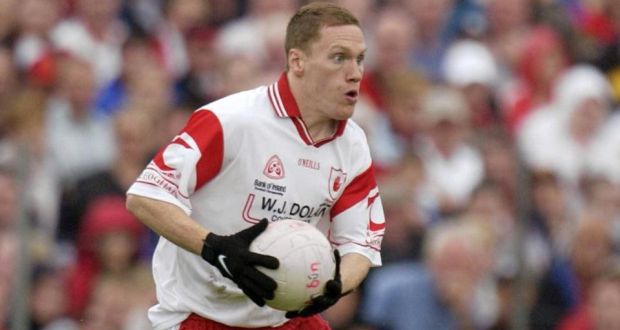 Gaelic footballer Cormac McAnallen, who died from Sads a year after winning the All-Ireland with Tyrone in 2003.  Photograph: Brendan Moran/Sportsfile