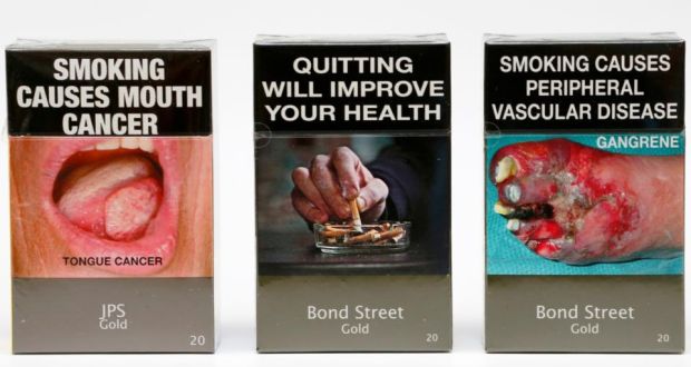 On the way: some of the plain packaging mandatory for cigarettes sold in Australia. Photograph: Reuters