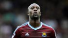 West Ham striker Carlton Cole has been charged with posting a comment on social media which was “was abusive and/or insulting and/or improper and/or brings the game into disrepute”, the Football Association has announced. Photograph: Daniel Hambury/PA