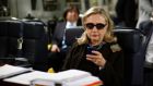 Hillary Clinton: Some say her use of a personal email account while secretary of state will most likely be forgotten long before the 2016 election. Photograph: The New York Times