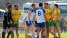 Monaghan beat Donegal by two points in a poor game in Letterkenny. Photograph: Inpho/Michael O’Donnell