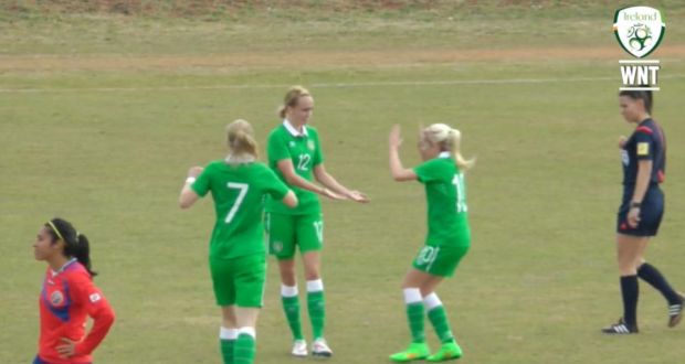 Stephanie Roche netted her first goal of the year and her seventh for Ireland as the Republic’s women’s team completed their Istria Cup campaign with a 2-1 win over World Cup finalists Costa Rica in Croatia on Wednesday afternoon.