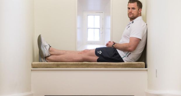 Jamie Heaslip: recovered from the three cracked vertebrae caused by Pascal Pape’s knee. Photograph: Cathal Noonan/Inpho