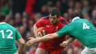 Wales’ frontrow crisis means Aaron Jarvis will start their final Six Nations fixture against Italy. Photograph: Getty Images