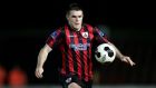 Longford Town’s David O’Sullivan: scored twice against Limerick FC to secure Airtricity Premier League draw at Jackman Park. Photograph: Inpho 