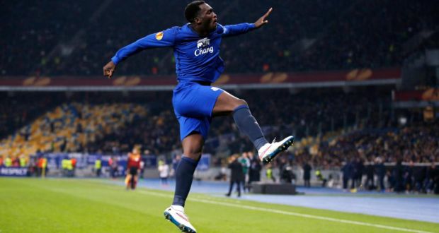 Everton striker Romelu Lukaku severed ties with long-standing agent Christophe Henrotay and switched to Mino Raiola last month. Photograph: Reuters.