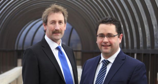 Sean Hayes managing director of MTD Precision Engineering  and Dr Leonard O’Sullivan, senior lecturer  of ergonomics and human factors at the University of Limerick. 