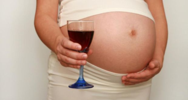 Even one glass of wine or small measure of spirits can influence the behaviour of the foetus in the womb