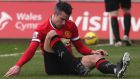 Robin van Persie has declared himself fit for Sunday’s Manchester derby. He last played against Swansea  City on February 21st where he picked up an ankle injury. Photograph:  John Peters/Man Utd via Getty Images